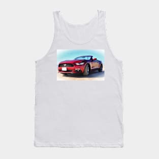 Ford Mustang Convertible Tank Top